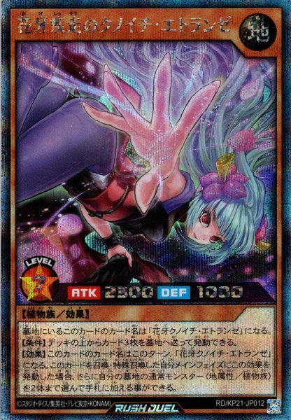 画像1: 【Secret】花牙疾走のクノイチ・エトランゼ[YGO_RD/KP21-JP012] (1)